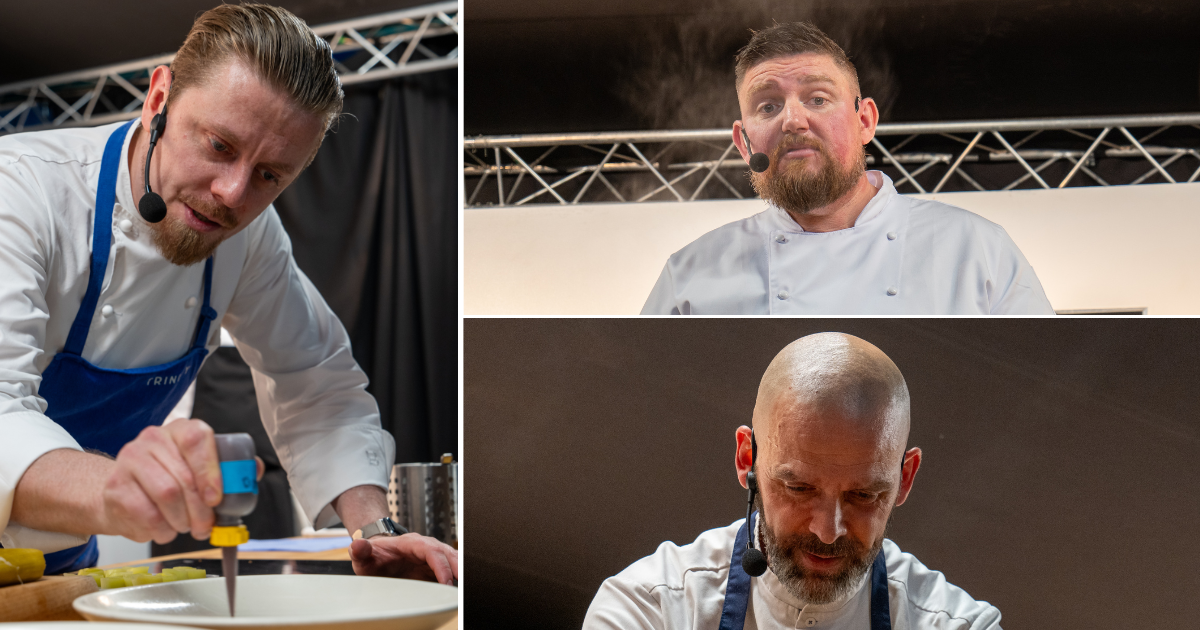 UCFF, The Staff Canteen Live, Robert Taylor, Harry Kirkpatrick, Galton Blackiston, Robin Read, Jean Delport, Michelin, Kent, Loddington Farm